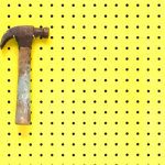 Gardening Essential Items - Peg Board for workshop
