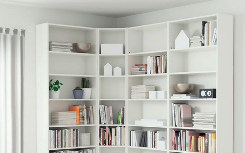 diy storage solutions - corner shelves