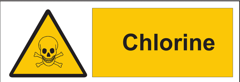 Pool chemicals - storing chlorine